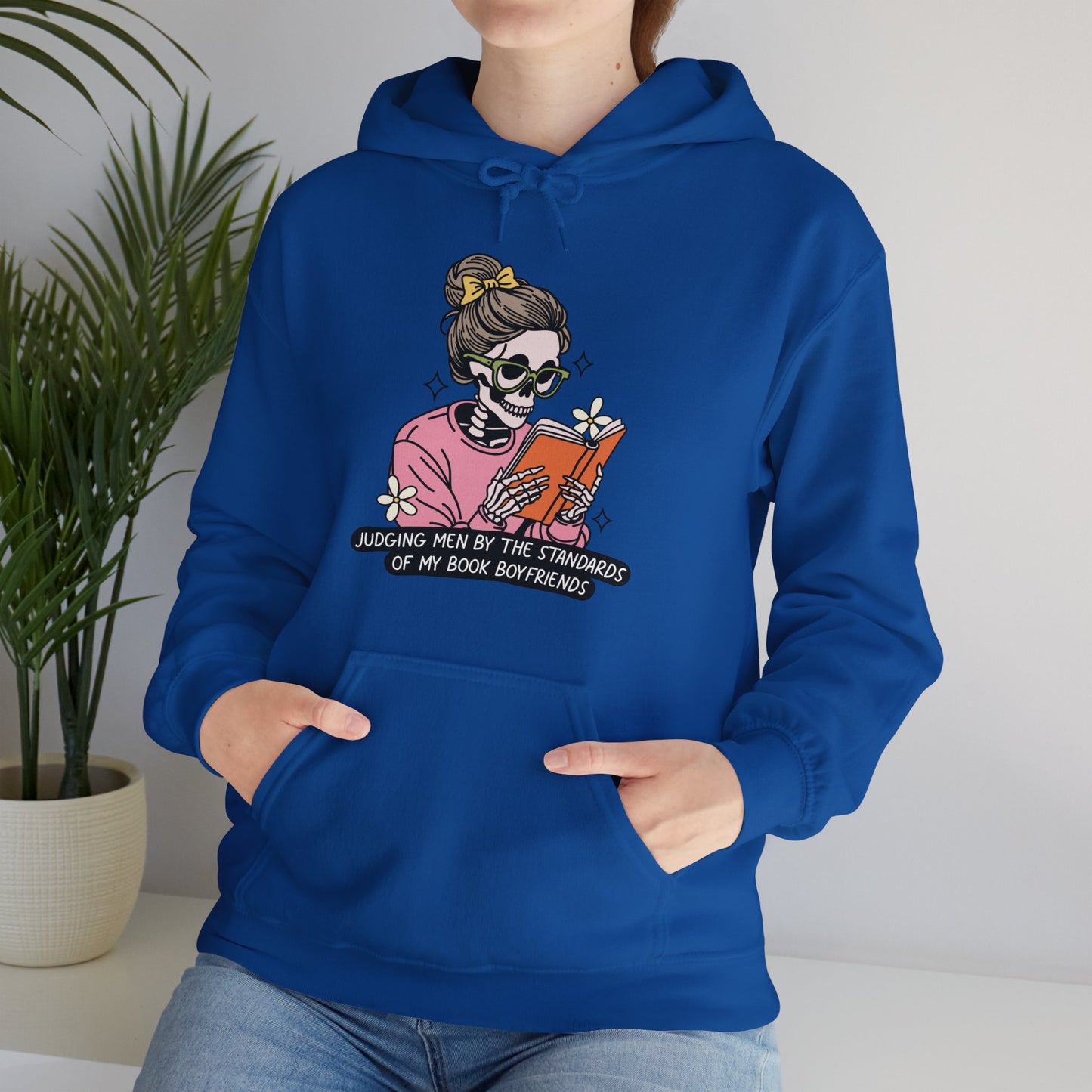 Judging Men By the standards of my book Boyfriends-hoodie