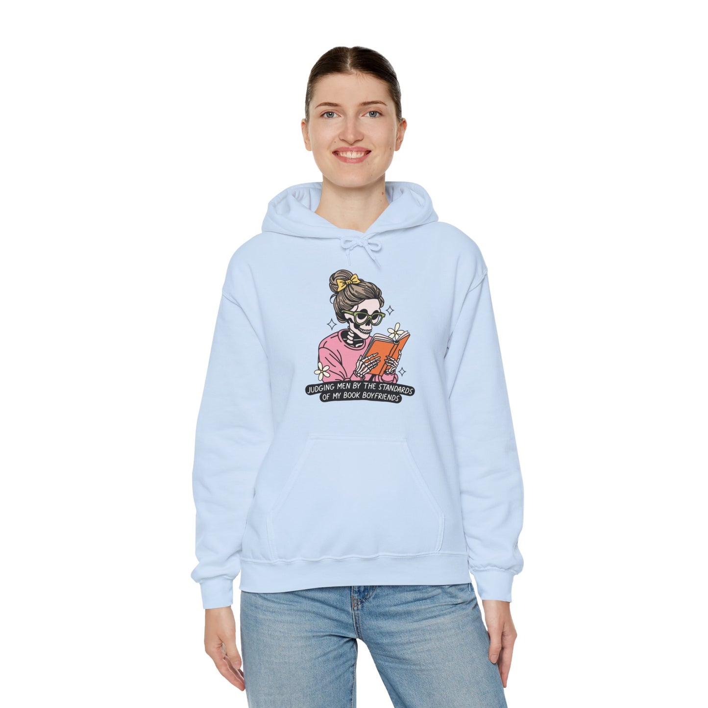 Judging Men By the standards of my book Boyfriends-hoodie