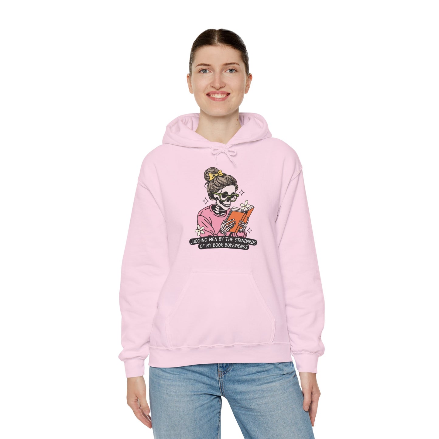 Judging Men By the standards of my book Boyfriends-hoodie