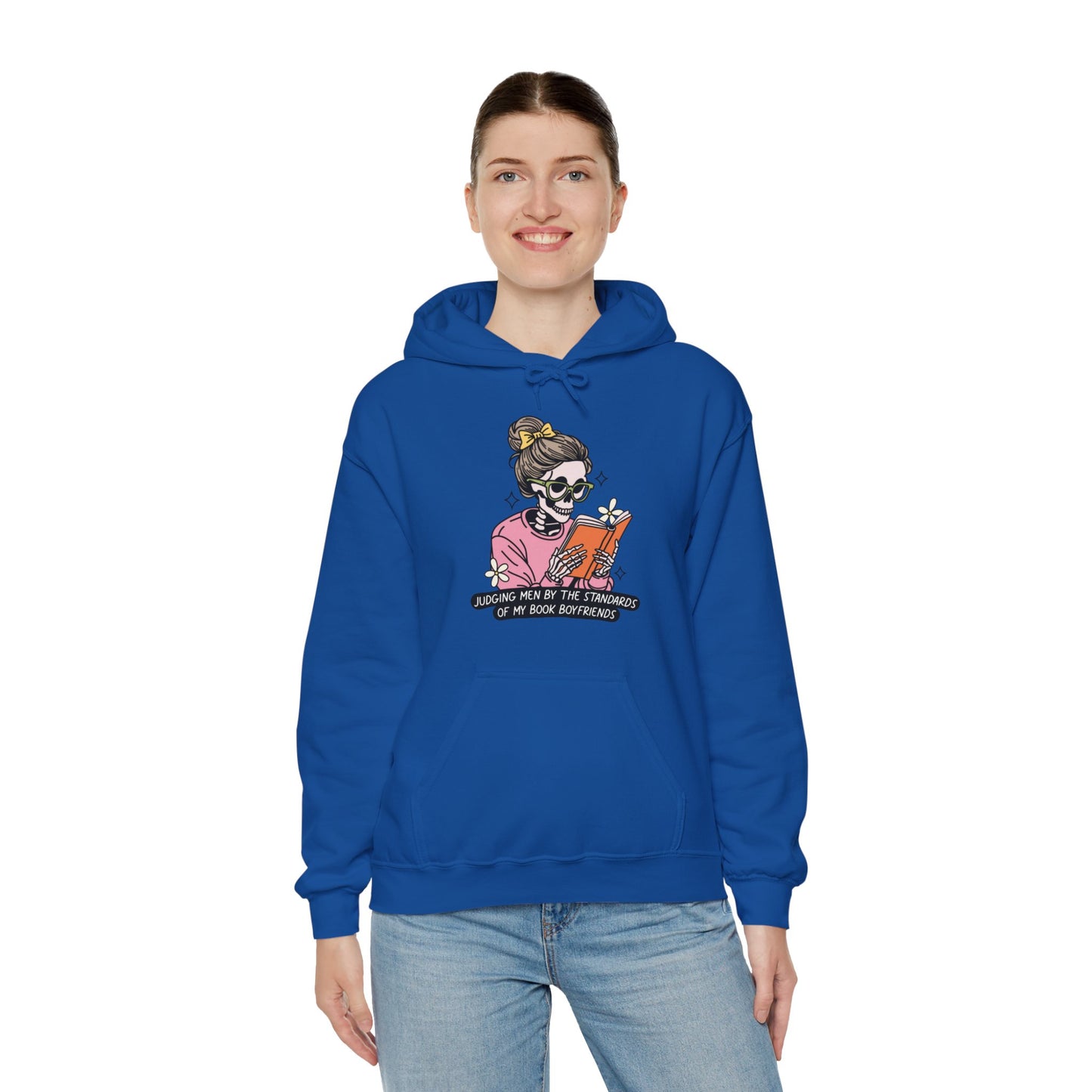 Judging Men By the standards of my book Boyfriends-hoodie