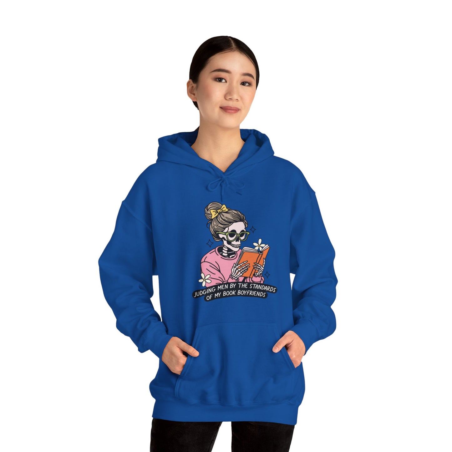 Judging Men By the standards of my book Boyfriends-hoodie