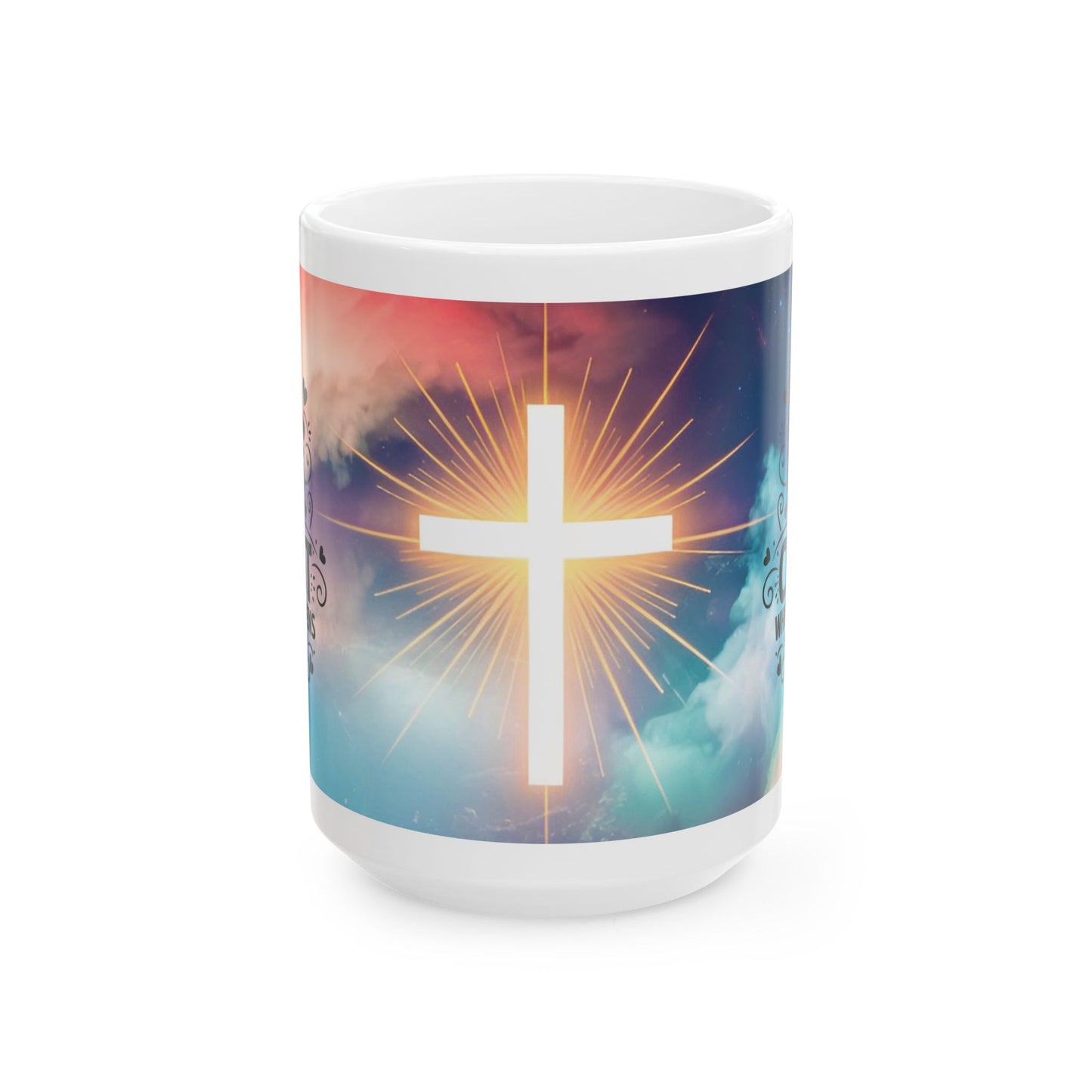 Inspirational Christian Mug - Faithful Moments, Gift for Believers, Coffee Mug, Religious Decor, Uplifting Drinkware