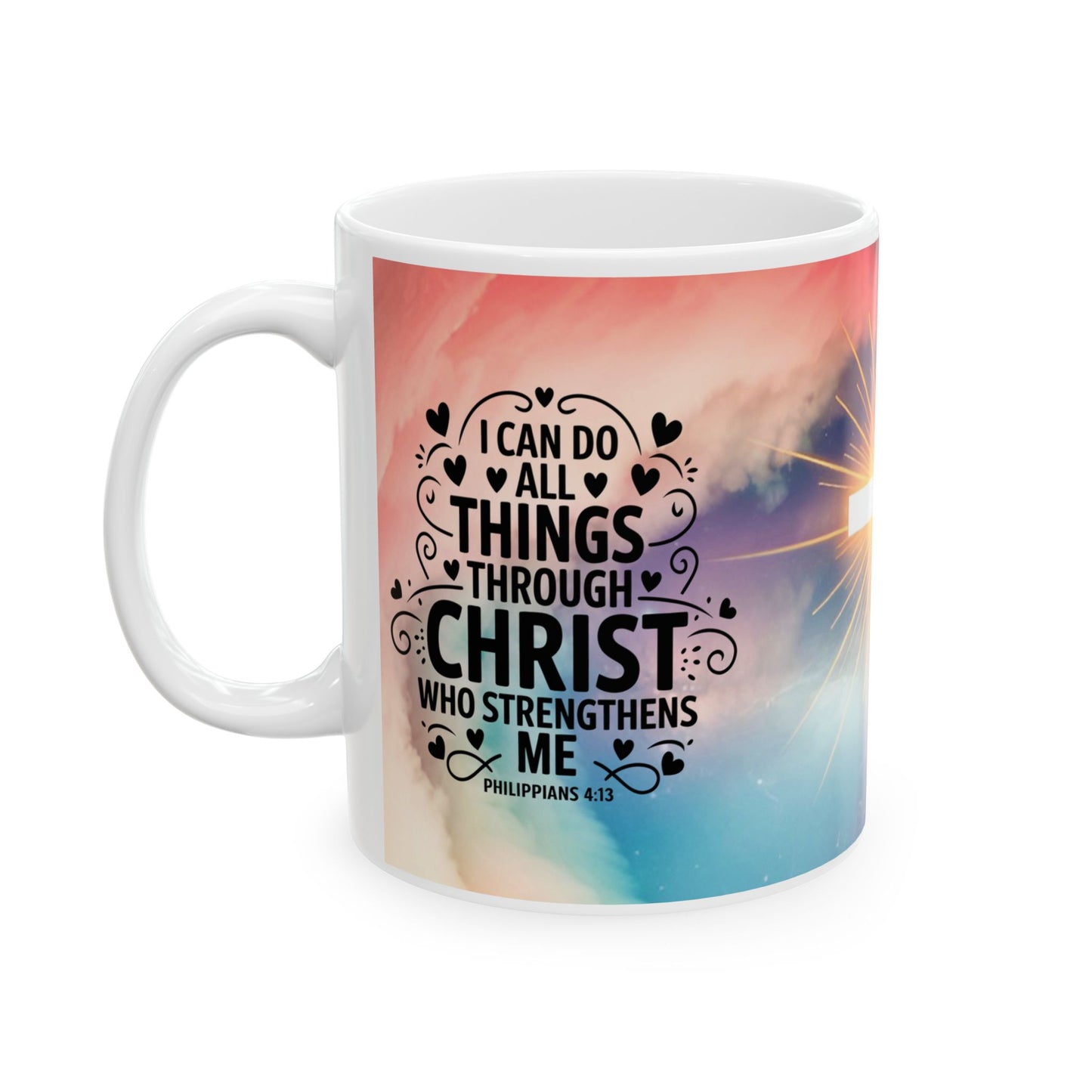 Inspirational Christian Mug - Faithful Moments, Gift for Believers, Coffee Mug, Religious Decor, Uplifting Drinkware