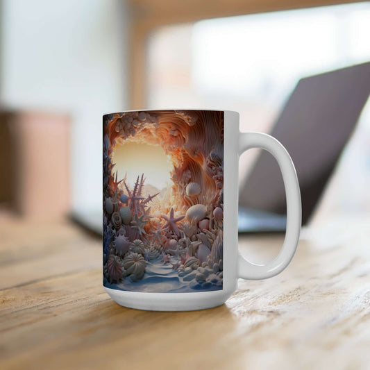 3D cave mug